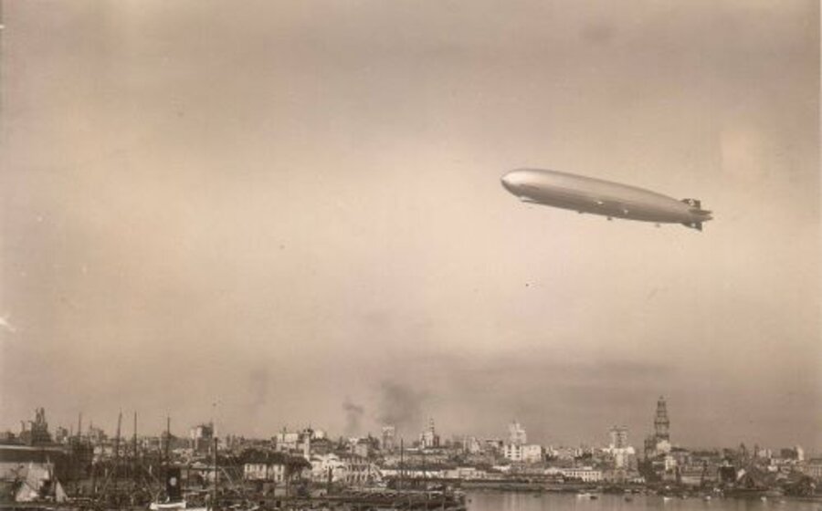 imagen de De cuando un dirigible cruzó el cielo uruguayo