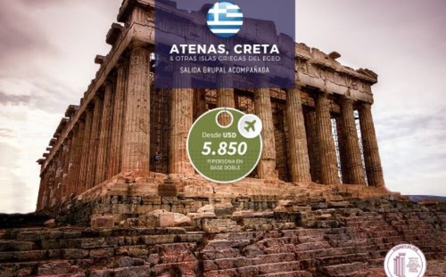 imagen de Atenas, Creta y otras islas griegas con la Fundación Tsakos