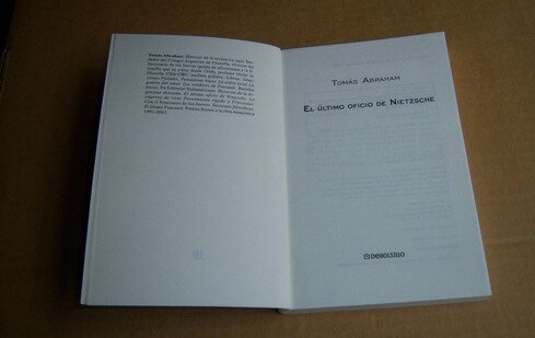 imagen de Capítulo 11 de la serie MIS LIBROS, de Tomás Abraham: “El último oficio de Nietzsche” (parte II)