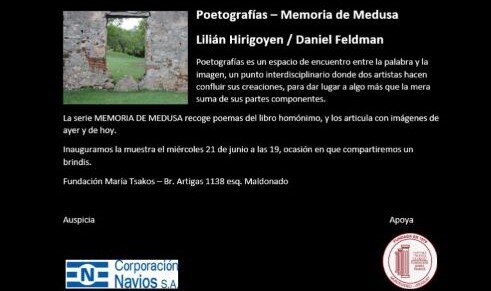 imagen de POETOGRAFÍAS/Memoria de Medusa, a partir del miércoles 21 en la Fundación Tsakos