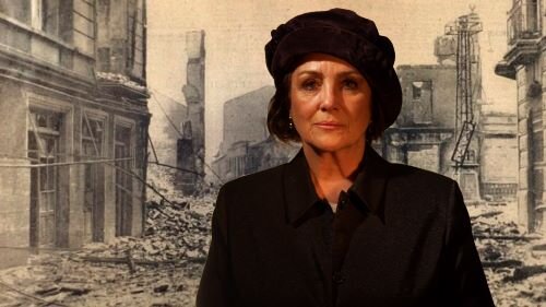imagen de Ainara de Gernika, de Sandra Massera con actuación de Anael Bazterrica en El Galpón