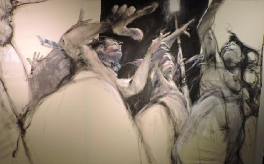 imagen de Con Claudio Chanquet y su exposición "Paneo": El debate (en el arte) se ha retirado un poco de la consideración pública