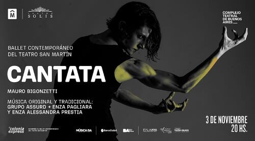 imagen de “Cantata”: Ballet Contemporáneo del Teatro San Martín en el Solís