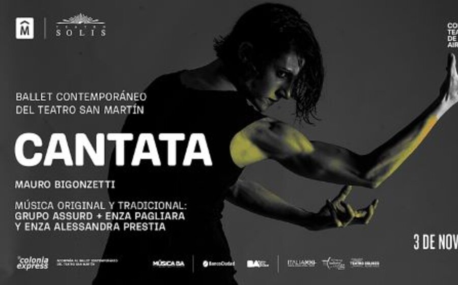 imagen de “Cantata”: Ballet Contemporáneo del Teatro San Martín en el Solís