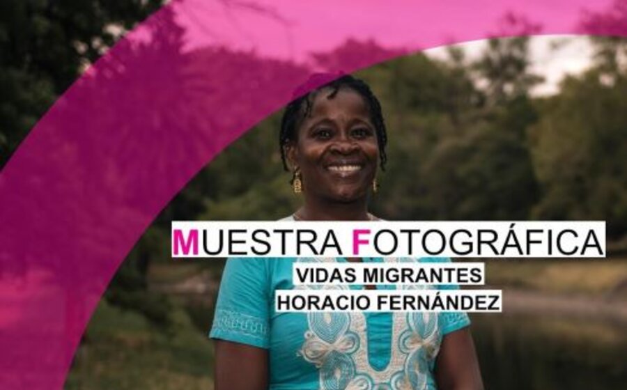 imagen de “Vidas migrantes”, exposición de Horacio Fernández en Aquelarre – Escuela de Fotografía