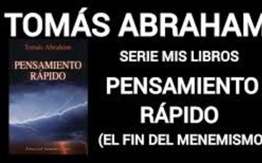 imagen de “Pensamiento rápido”, de la serie MIS LIBROS, de Tomás Abraham