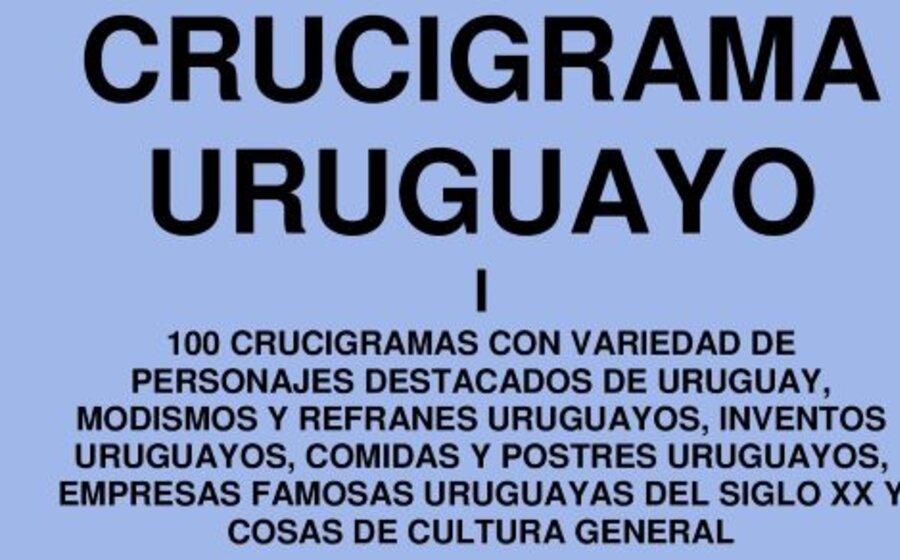 imagen de Ya está disponible la trilogía “Crucigrama Uruguayo”