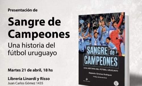 imagen de Presentación de la nueva edición del libro “Sangre de campeones”, de Alejandro Giménez Rodríguez
