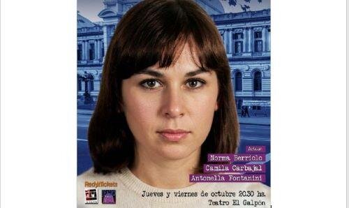 imagen de Las camisas blancas; 1968: muerte y vida de Susana Pintos, de Sandra Massera,  en teatro El Galpón