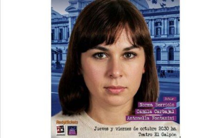 imagen de Las camisas blancas; 1968: muerte y vida de Susana Pintos, de Sandra Massera,  en teatro El Galpón